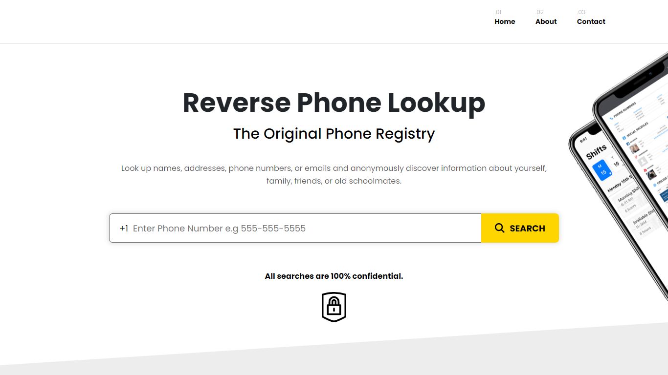 Free Reverse Phone Number Lookup & Search - ReversePhoneCheck